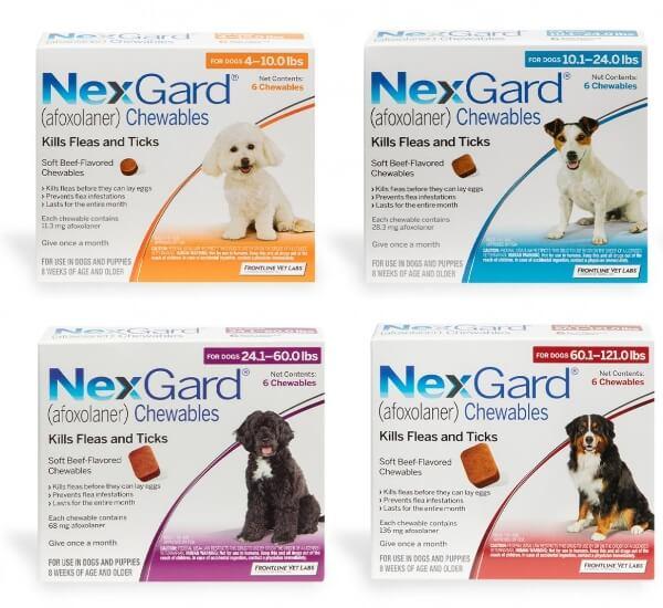 Difference between outlet frontline and nexgard